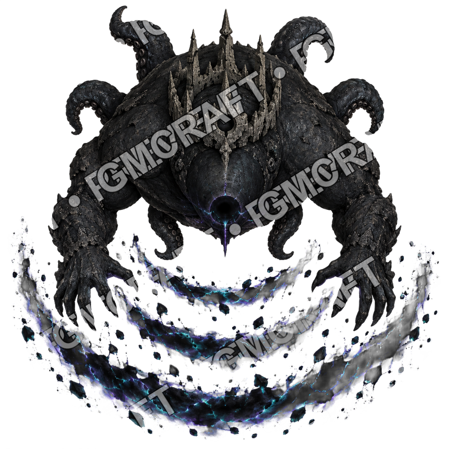 Pirate Ocean 0455 Token vu du dessus du Seigneur abyssal, lentille du Néant, aperçu du token vu du dessus