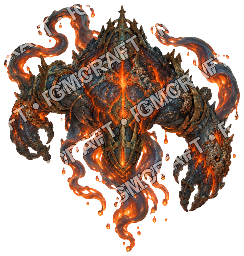 Pirate Ocean 0457 Token vu du dessus du Père Brume, lentille de magma, aperçu du token vu du dessus