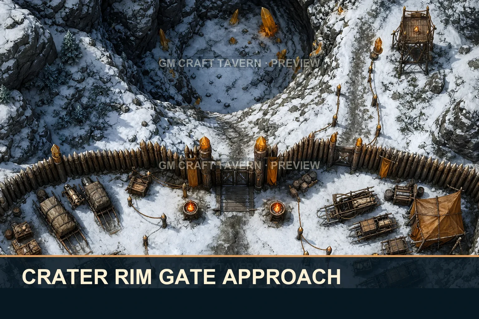Amberglass Meteor Crater Camps product preview 1