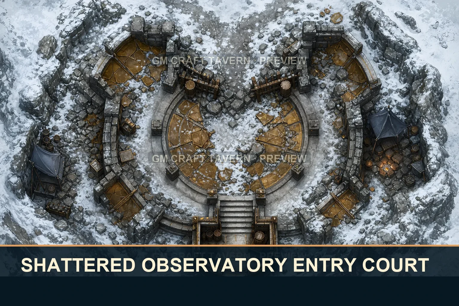 Amberglass Meteor Crater Camps product preview 2