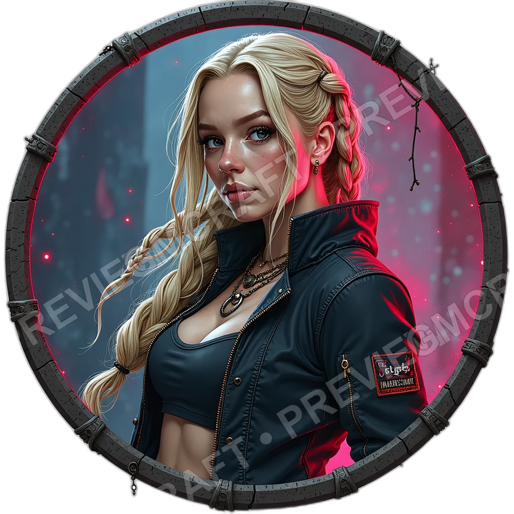 Anarch Lyricist, Male, Riveted Throat Mic, Homemade Emp Canister, Manifest Patch Sleeve, Cyberpunks Anarchists, ,Older Adult Age,1.8,, ,Obese Build,1 0001 top-down token preview