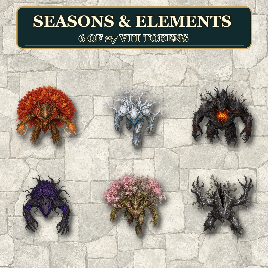 Ancient Forest Titans product preview 1