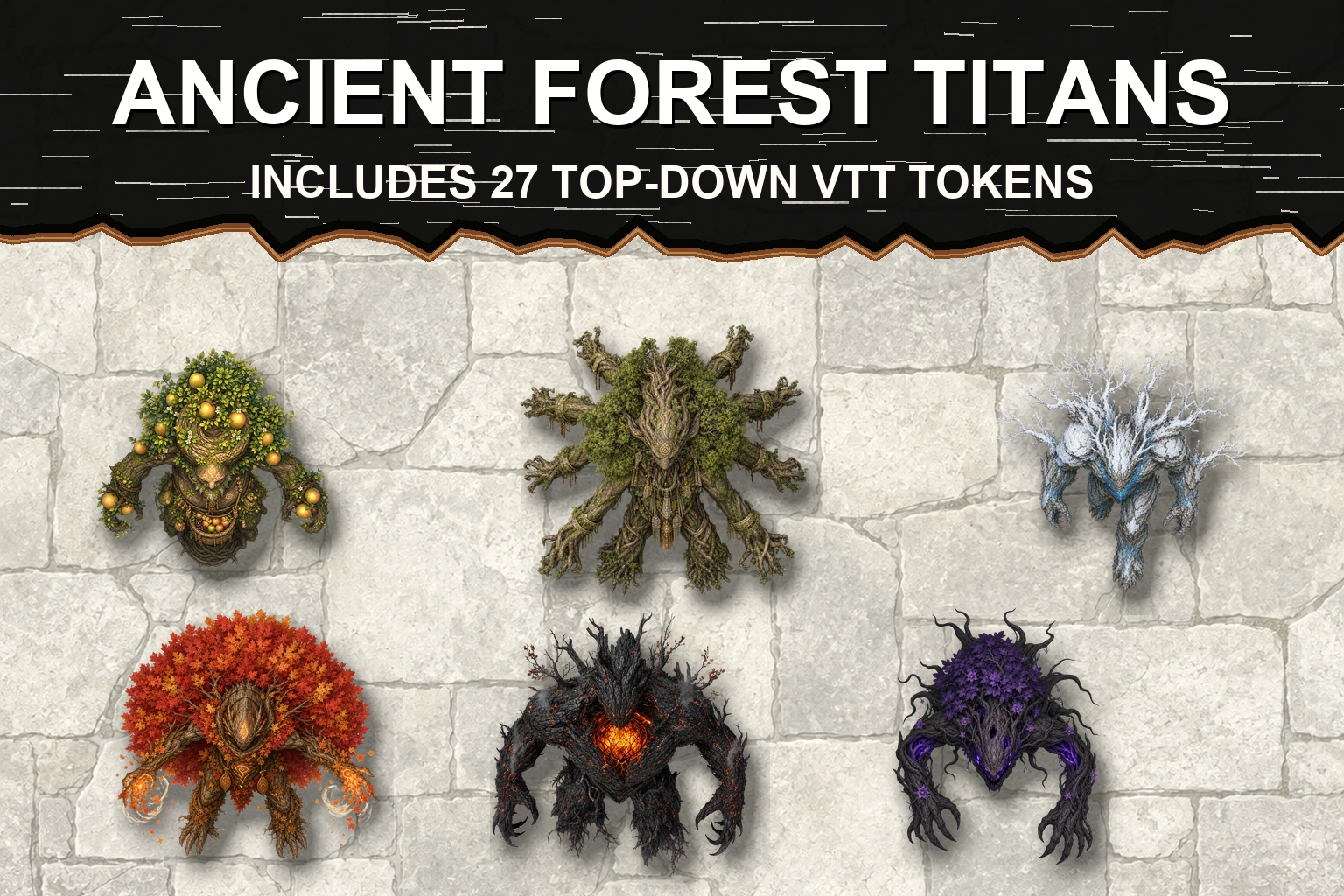 Ancient Forest Titans product preview