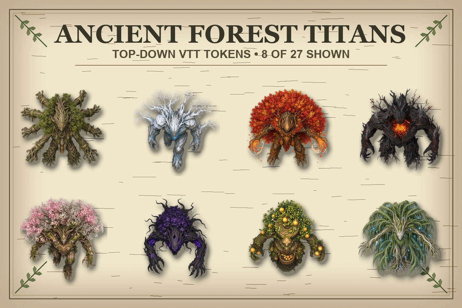 Ancient Forest Titans product preview 5