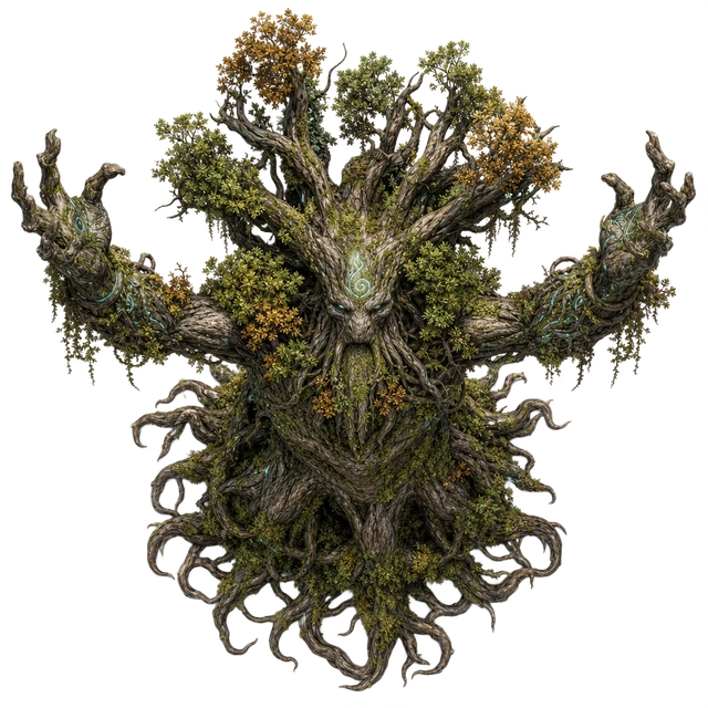 Elder Forest Titan top-down token preview