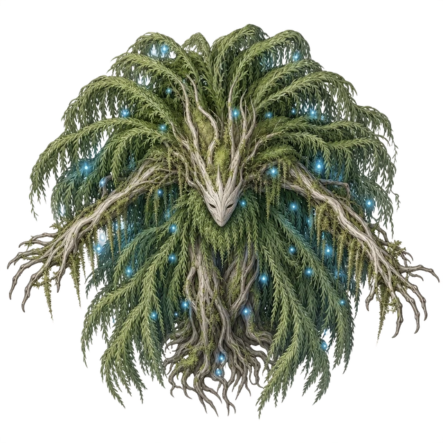 Weeping Willow Matriarch top-down token preview