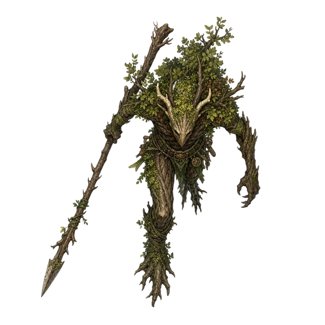 Wildwood Hunter Titan top-down token preview