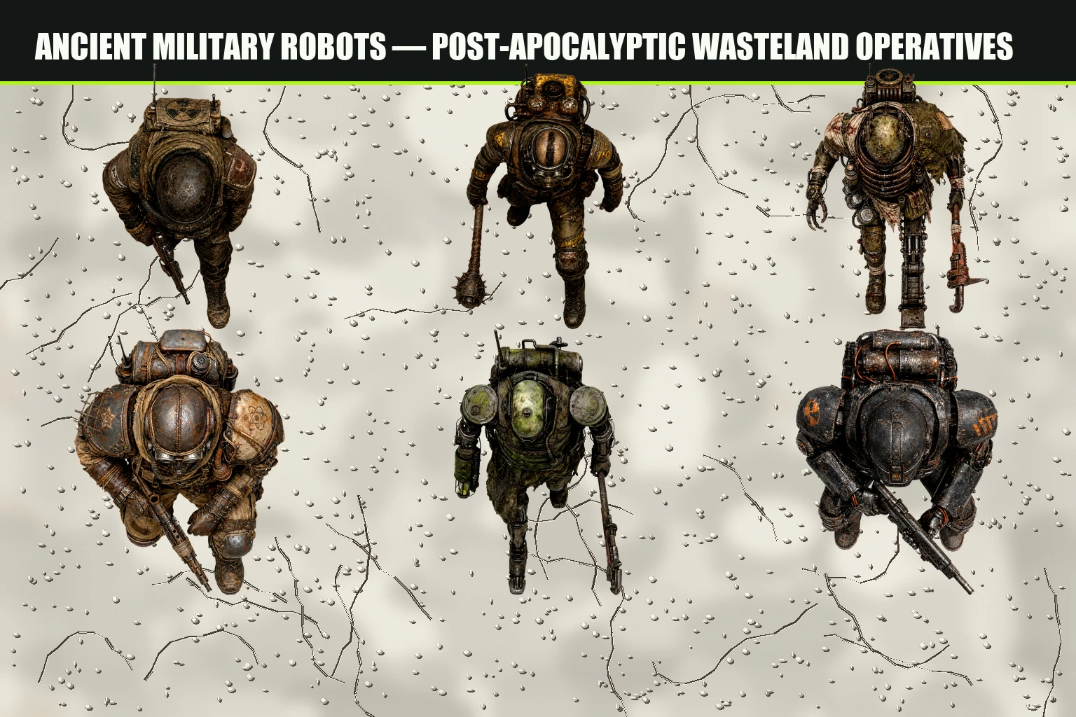 Ancient Military Robots product preview 1