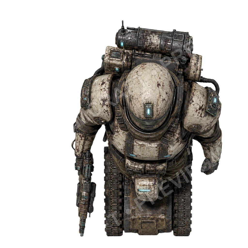 Ancient Military Robots 31 top-down token preview