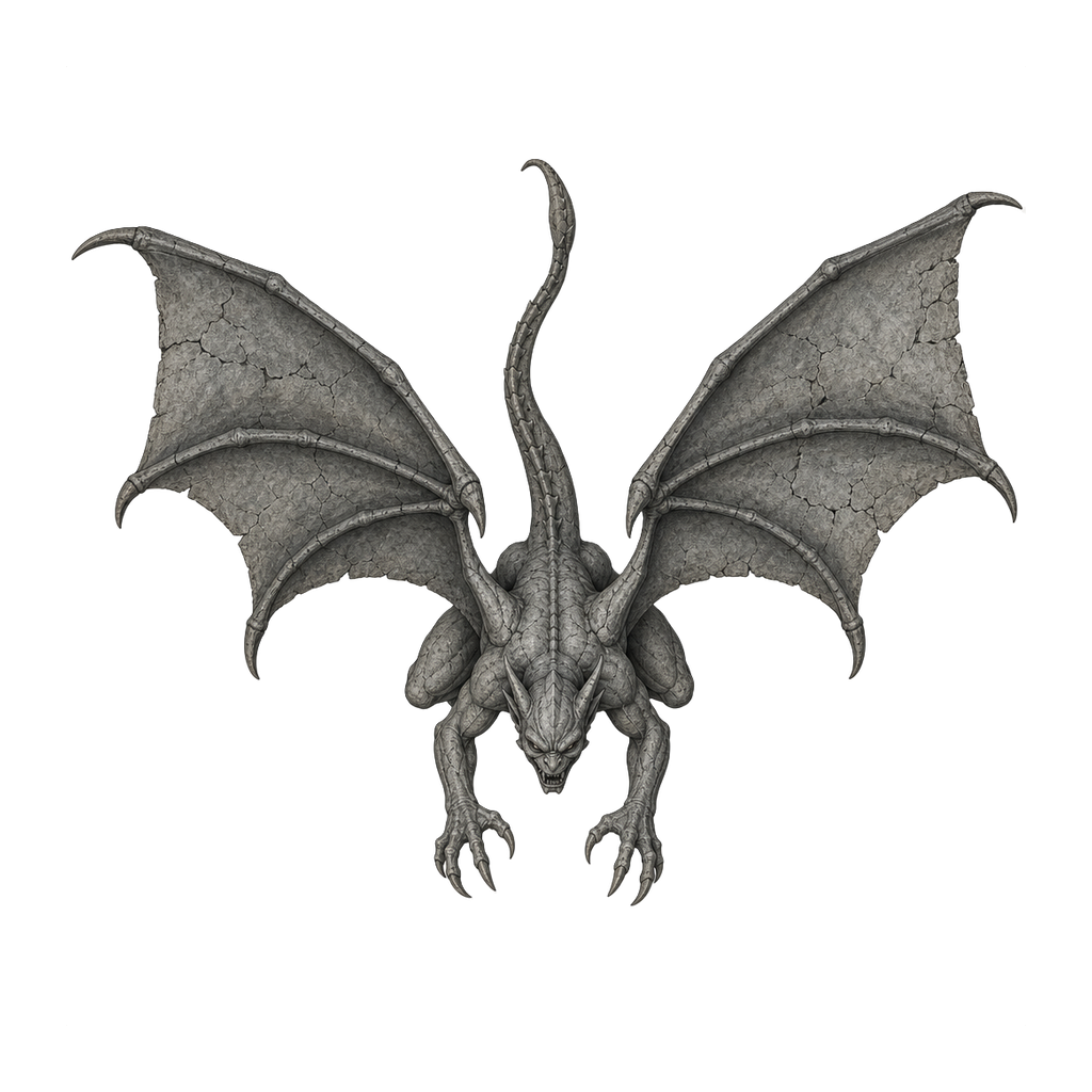 Broken Spire Pouncer top-down token preview