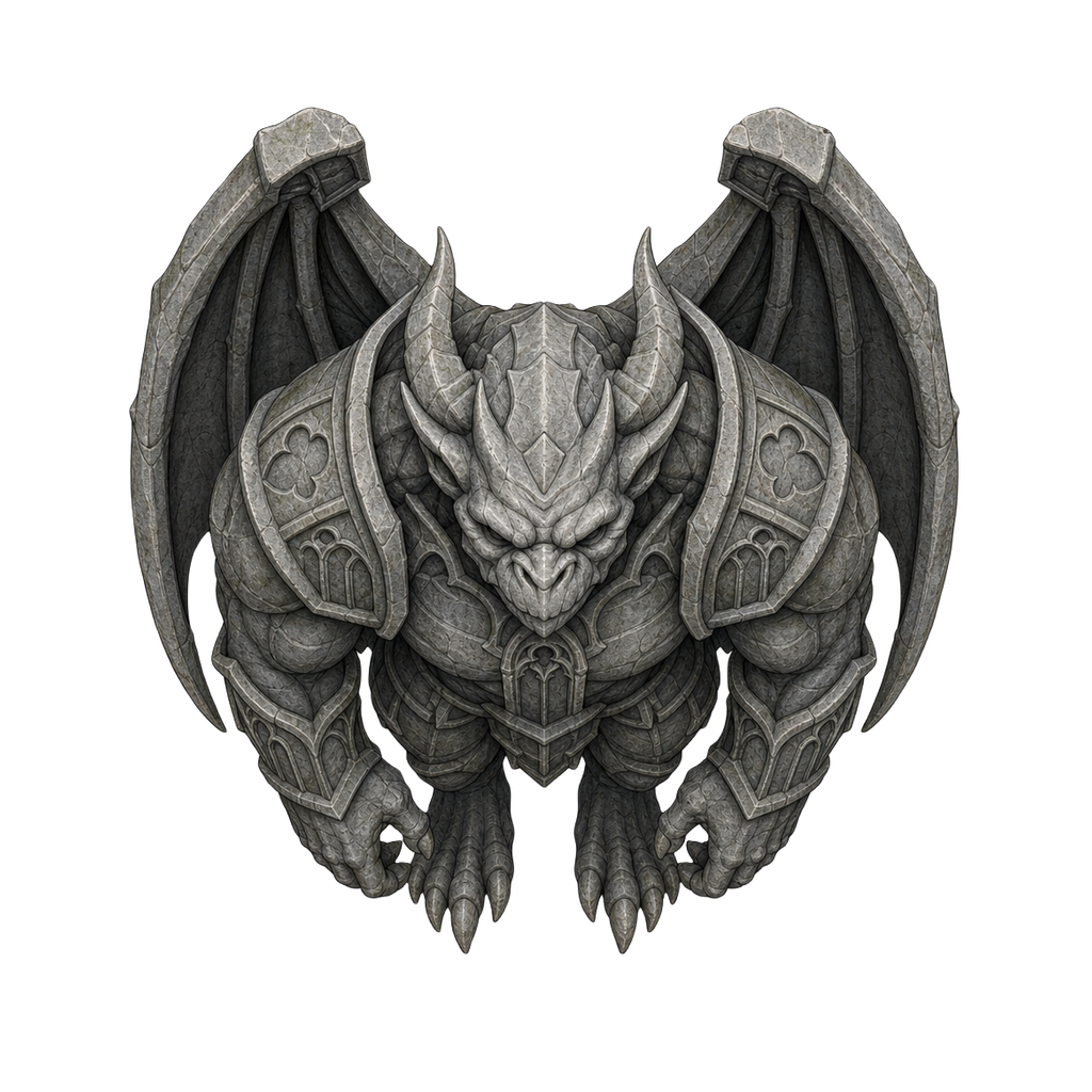 Cathedral Sentinel top-down token preview