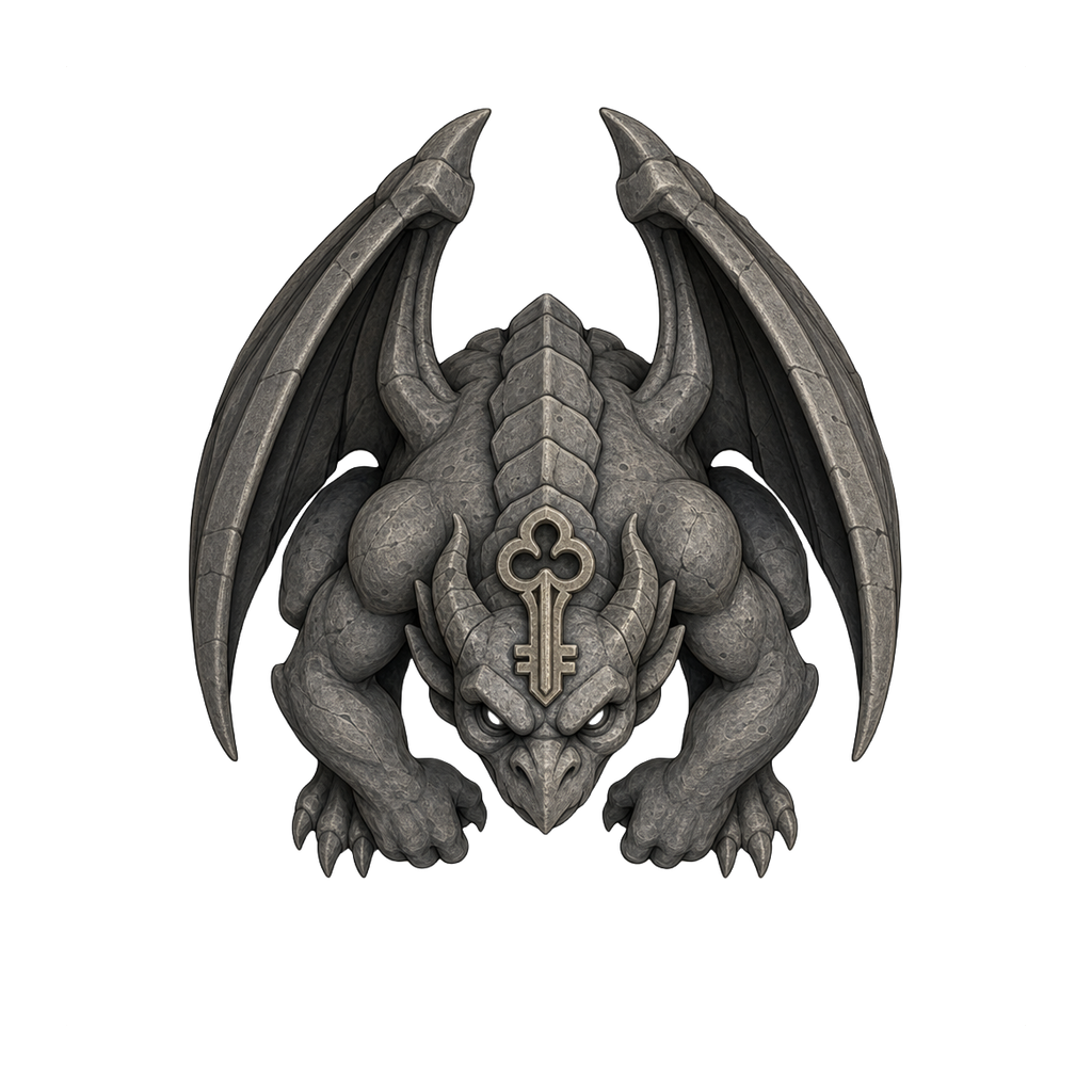 Crouched Gatekeeper top-down token preview