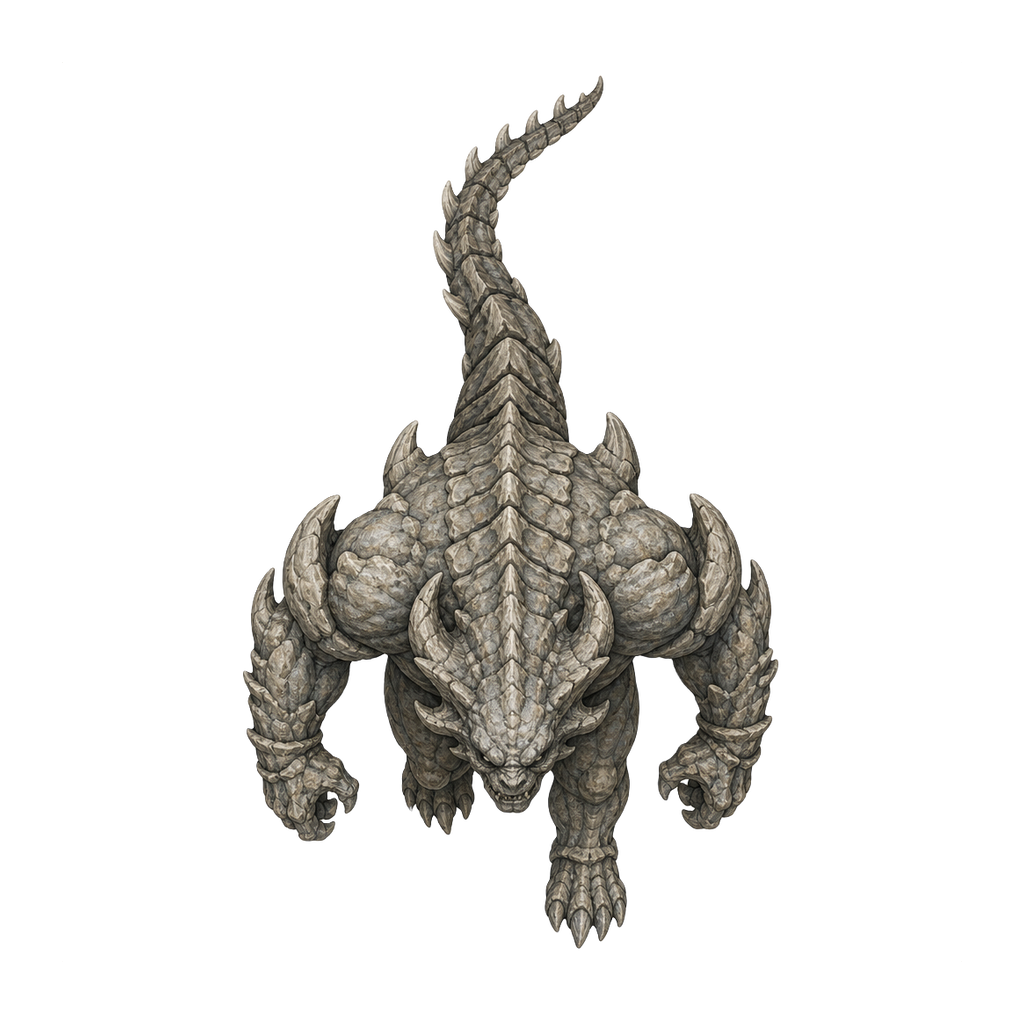 Ossuary Behemoth top-down token preview