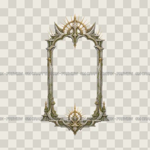 Border 25 top-down token preview