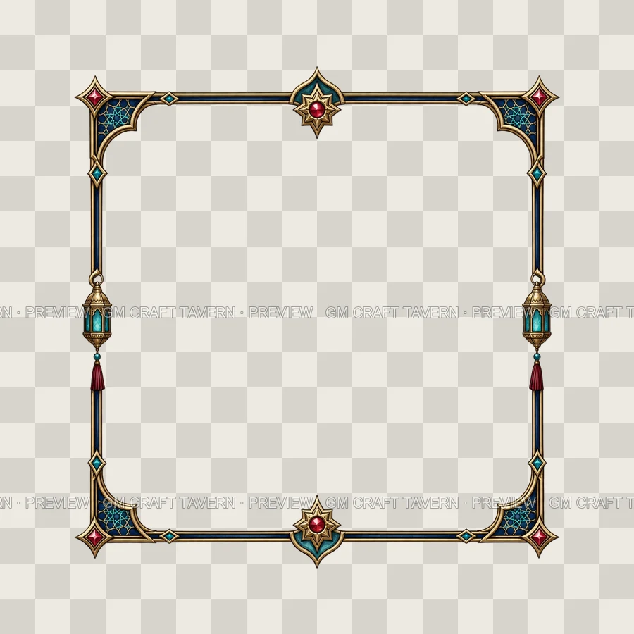 Arabian Nights Borders product preview 5
