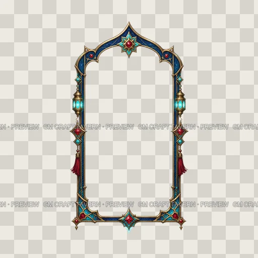 Border 17 top-down token preview