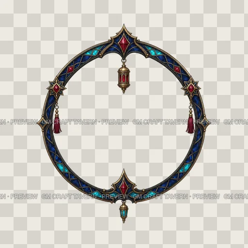 Border 28 top-down token preview