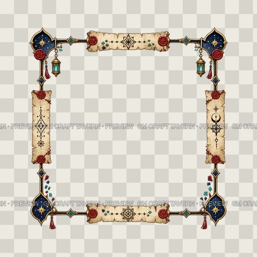 Border 52 top-down token preview