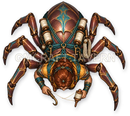 041 · 043 - Silk Rope Maker 01 top-down token preview