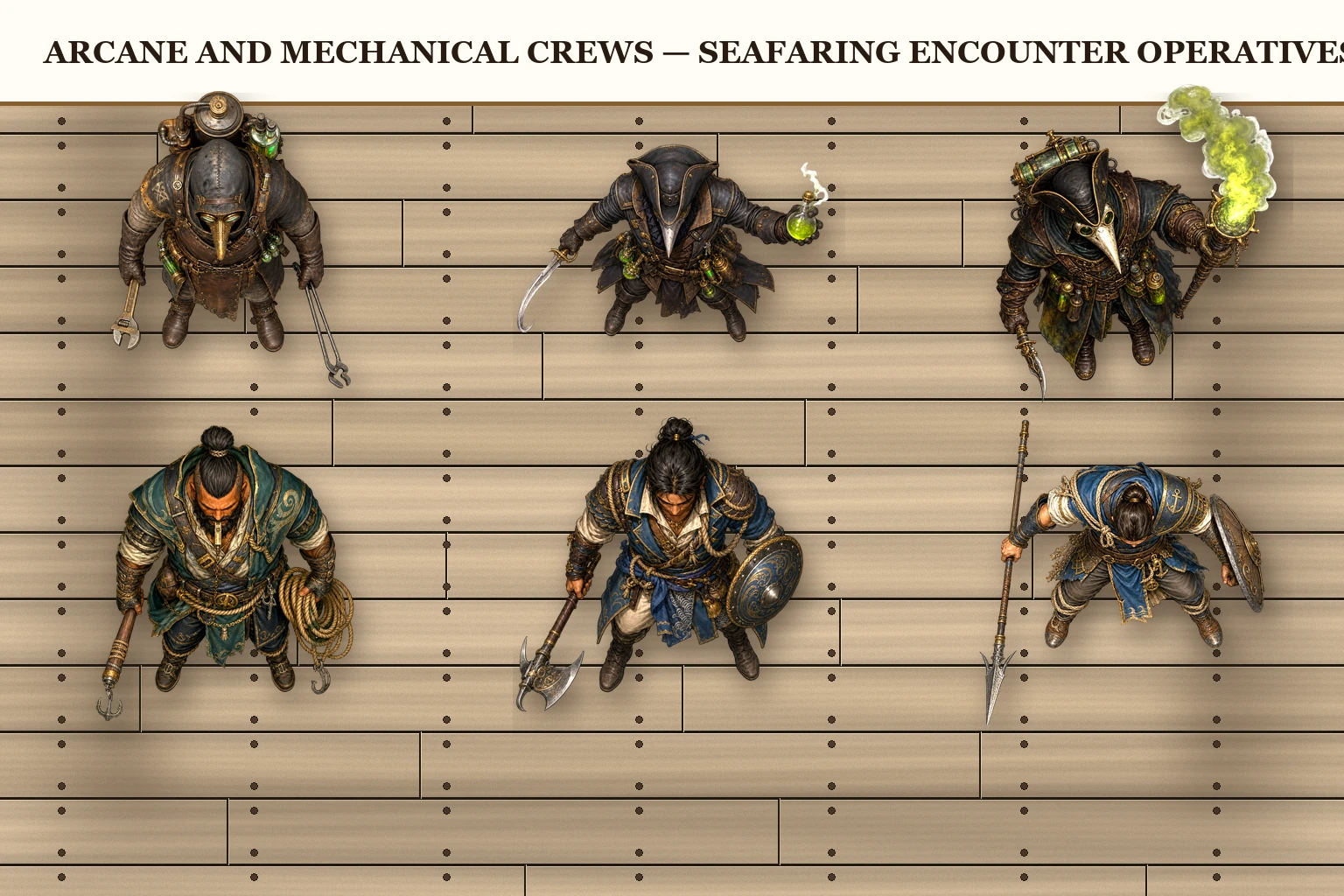 Aperçu du produit Arcane And Mechanical Crews 1