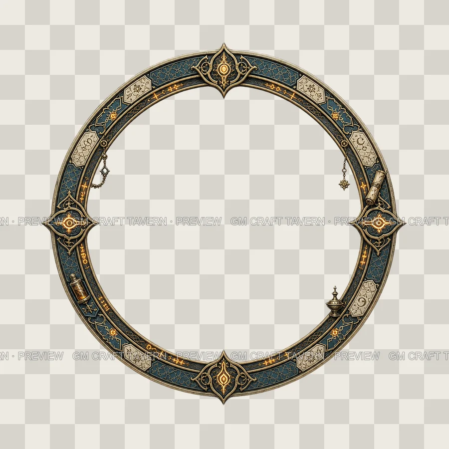 Arabesque Borders product preview 3