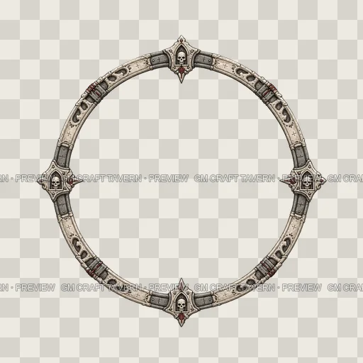 Border 25 top-down token preview