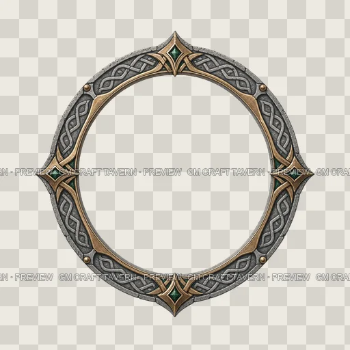 Border 12 top-down token preview