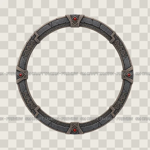 Border 10 top-down token preview