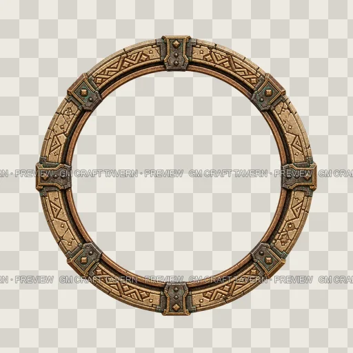 Border 17 top-down token preview