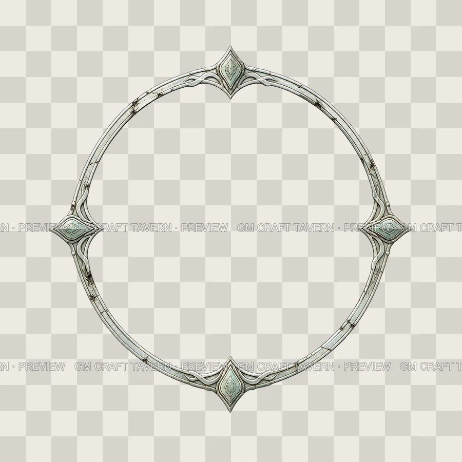 Elven Filigree Borders product preview 8