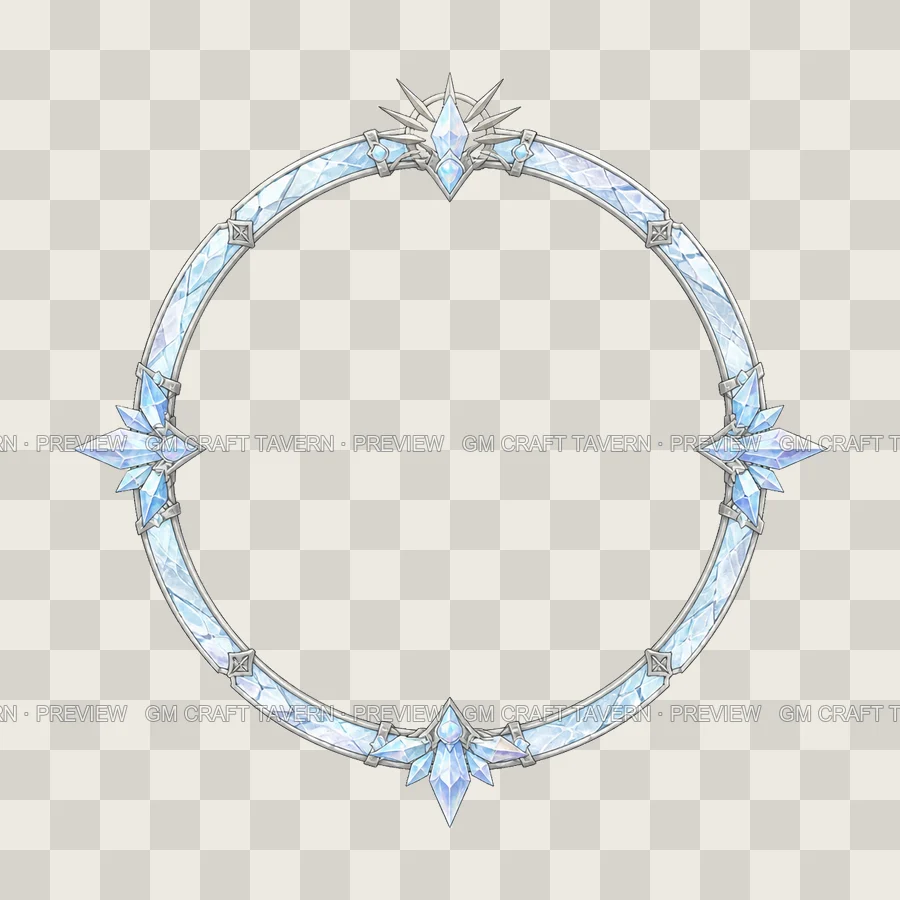 Frozen Crystal Borders product preview 6