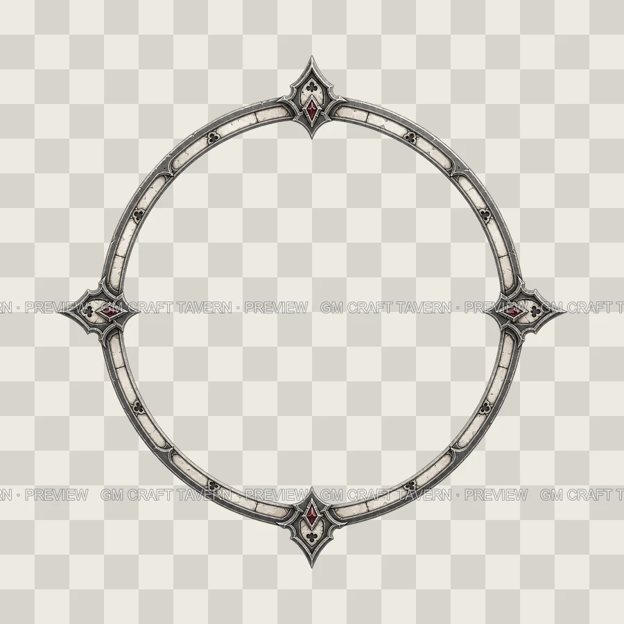 Gothic Cathedral Architecture Borders product preview 10