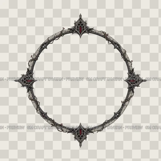 Border 25 top-down token preview