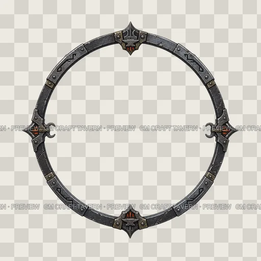 Border 05 top-down token preview