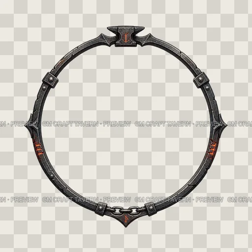 Border 10 top-down token preview