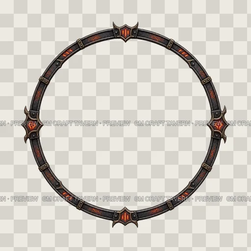 Border 14 top-down token preview