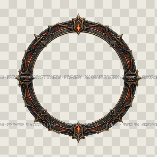 Border 20 top-down token preview
