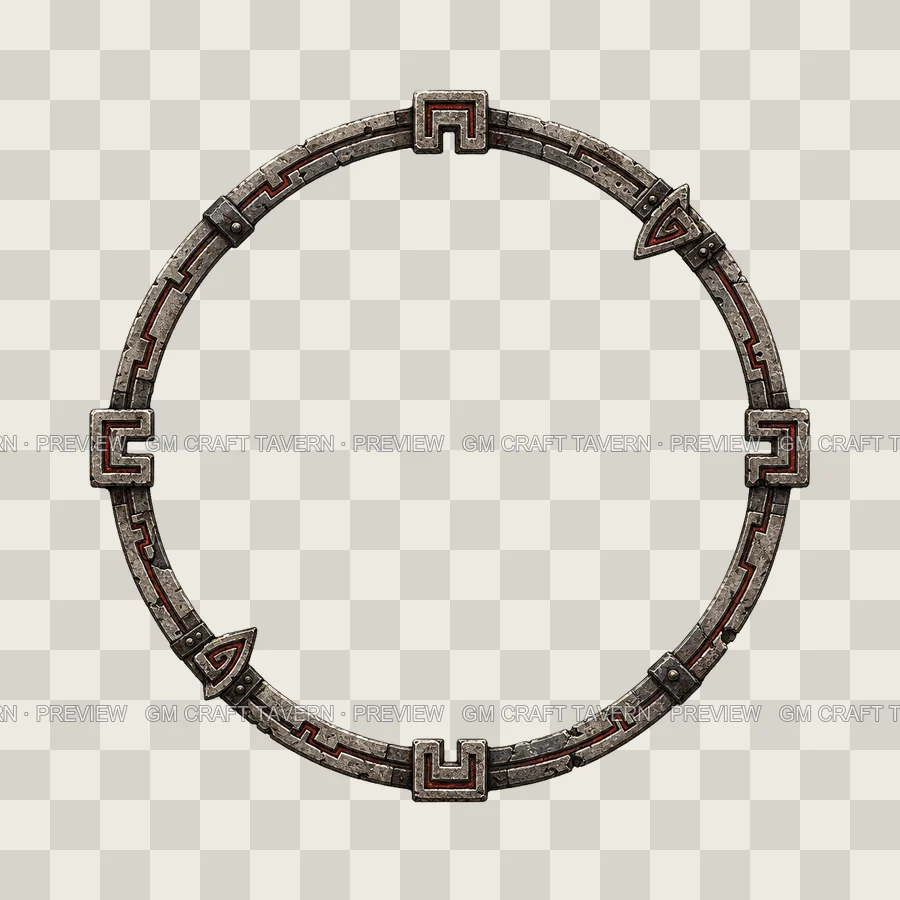Labyrinth Maze Borders product preview 1