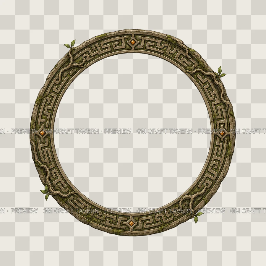 Labyrinth Maze Borders product preview 4