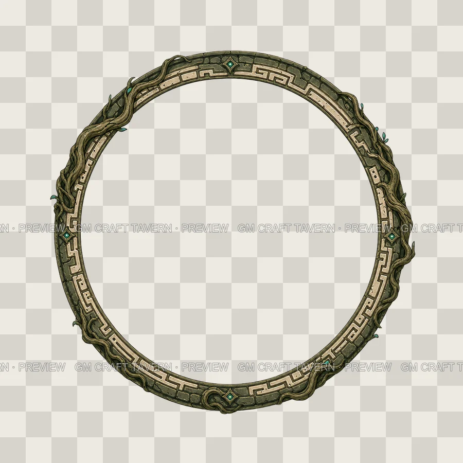 Labyrinth Maze Borders product preview 5