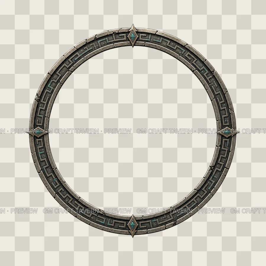 Labyrinth Maze Borders product preview 7