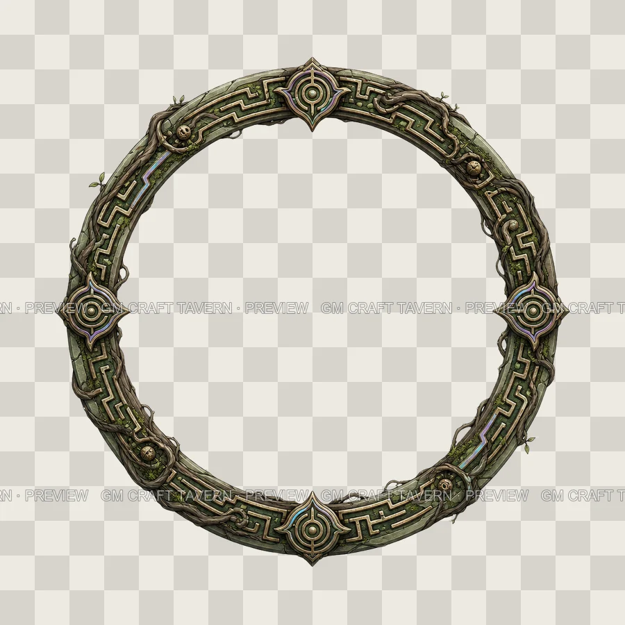 Labyrinth Maze Borders product preview 8