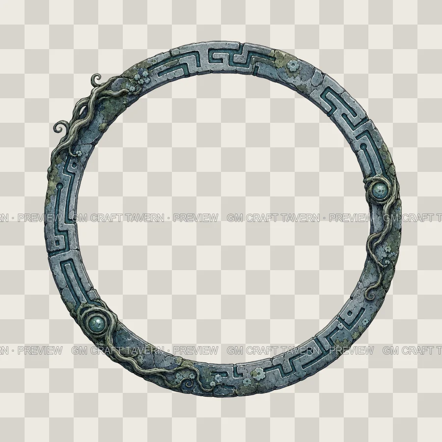 Labyrinth Maze Borders product preview 10