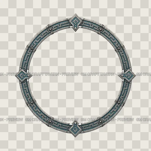 Border 05 top-down token preview