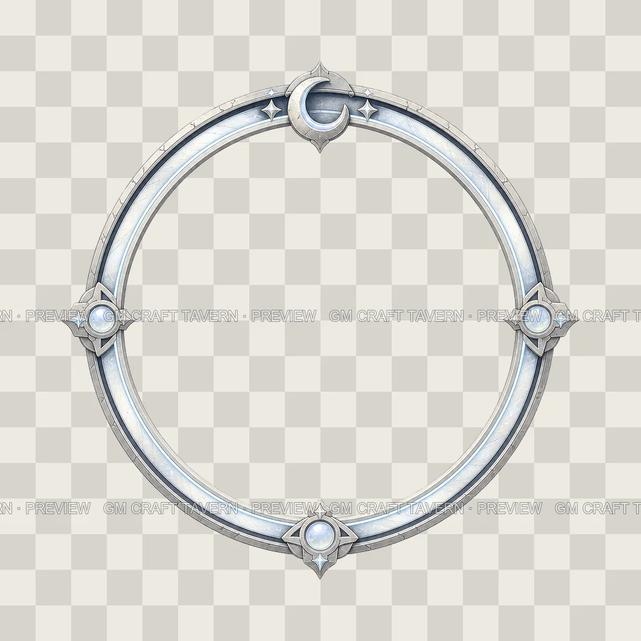 Moon Temple Borders product preview 1