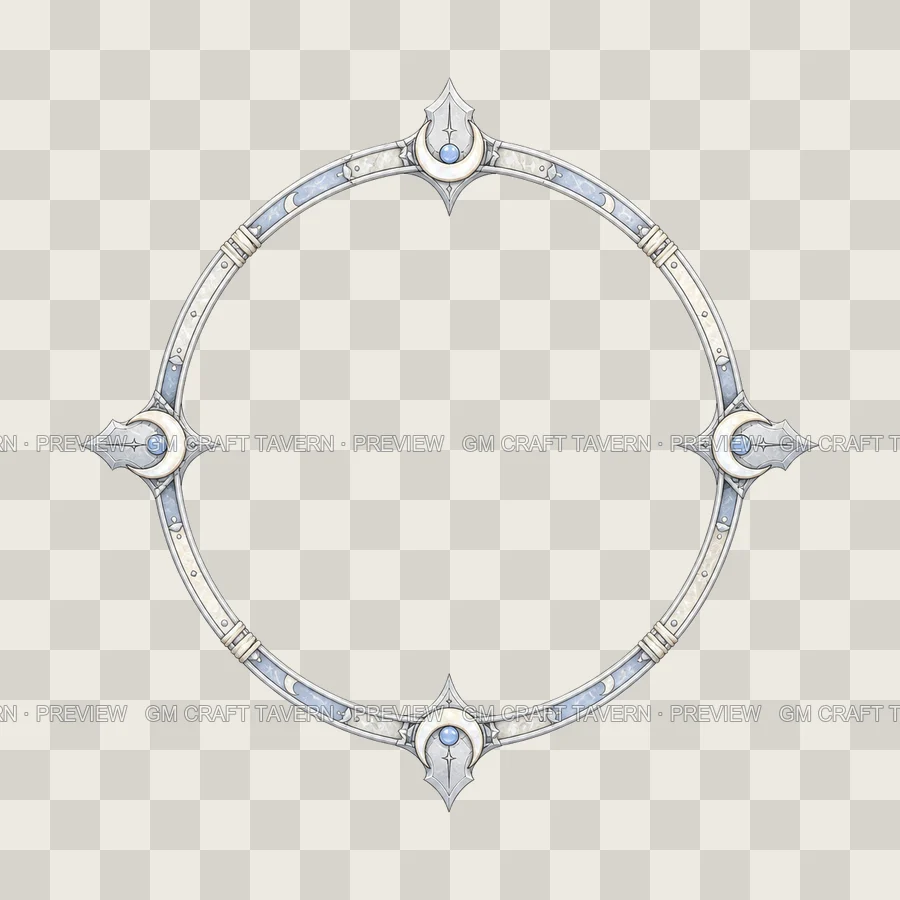 Moon Temple Borders product preview 5