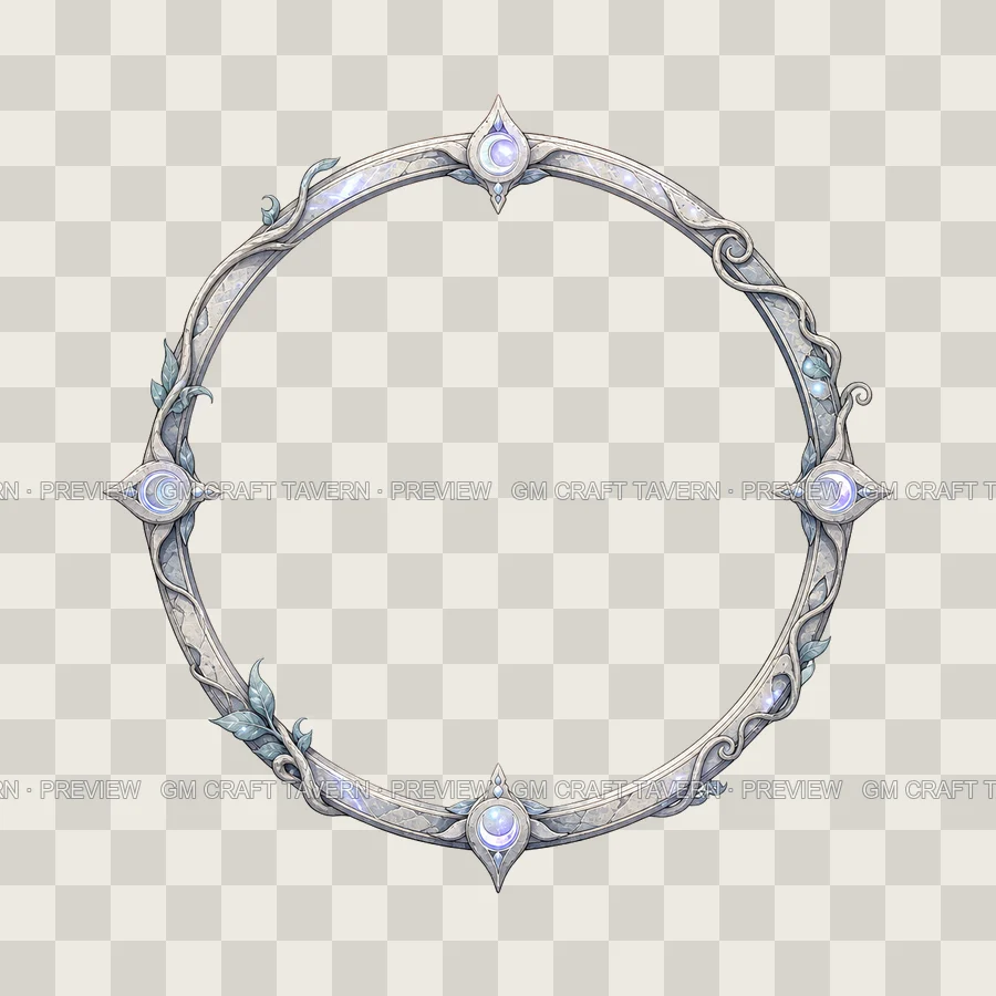 Moon Temple Borders product preview 6