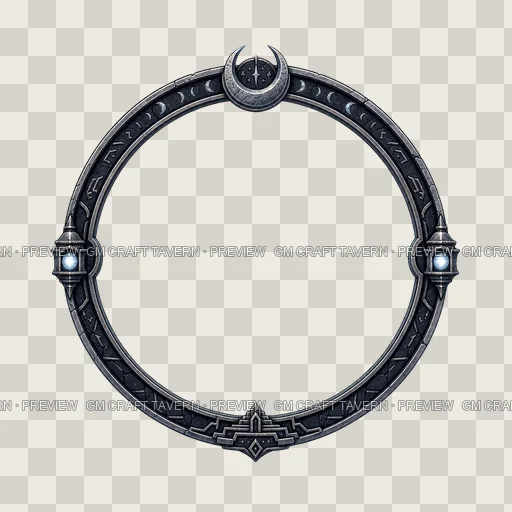 Border 25 top-down token preview