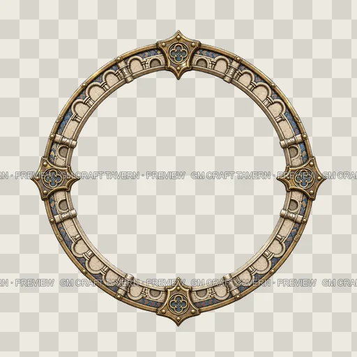 Border 05 top-down token preview