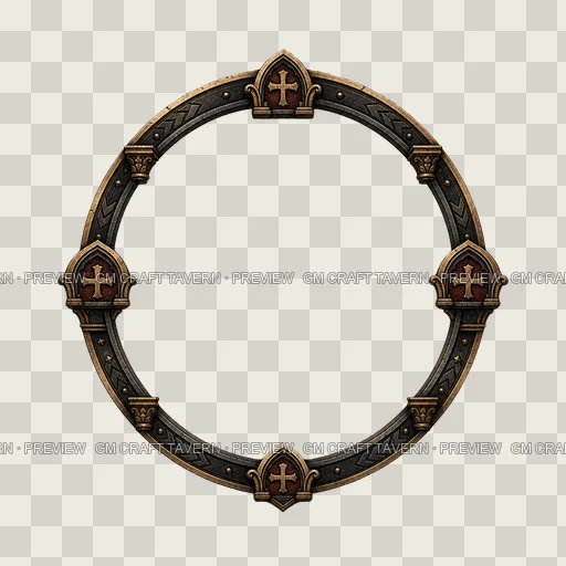 Border 09 top-down token preview